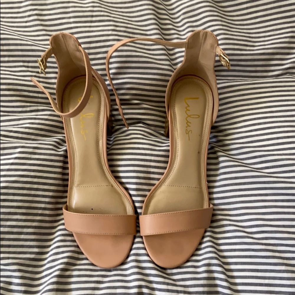 Lulus Ankle Strap Heels